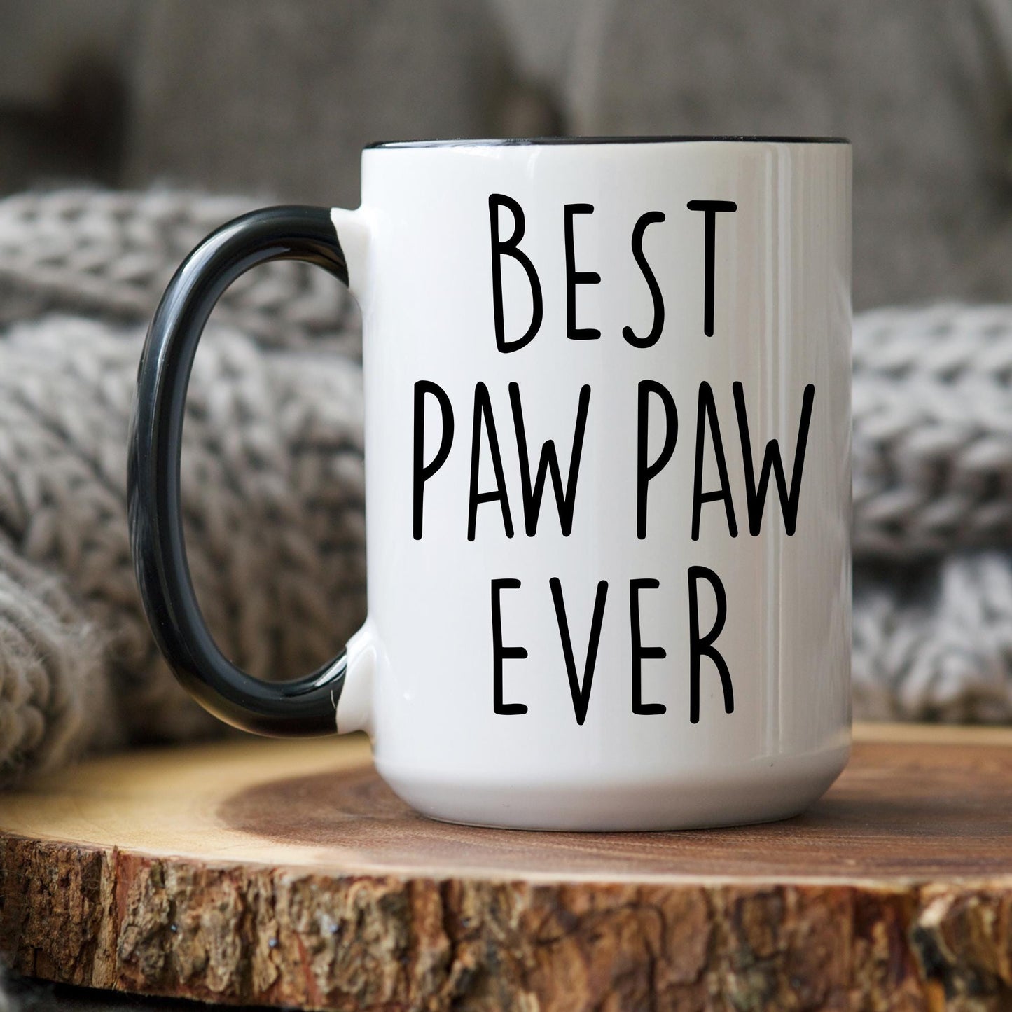 Personalized Paw Paw Gift, Best Paw Paw Coffee Mug, New Paw Paw Gift, Pawpaw Birthday Christmas, Father's Day Paw Paw Granddaughter Grandkid