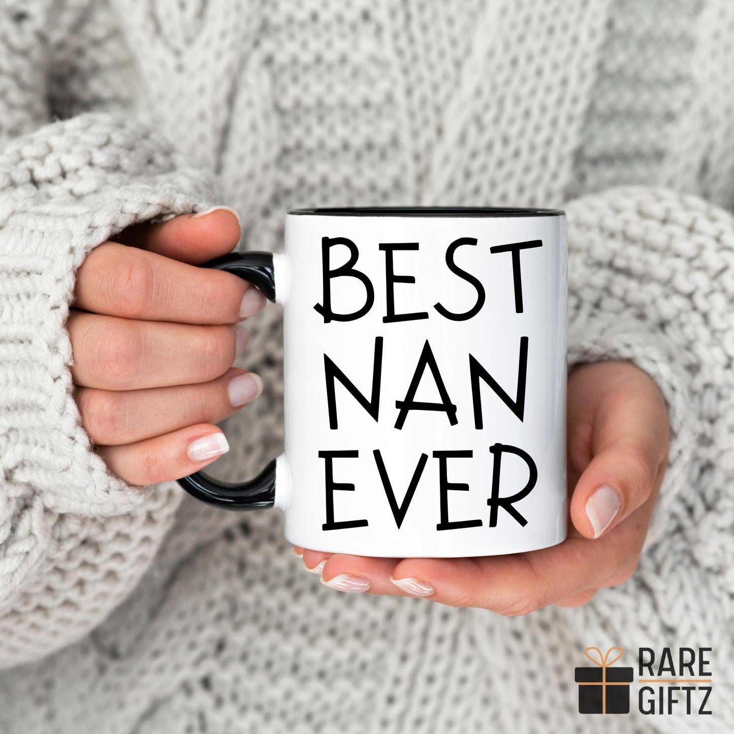 Nan Mug, Personalized Nan Gift, Nan Birthday Christmas Gift, Nan Mother's Day Gift, Grandma Nan, Granddaughter Grandkids Gift, Nan Again Mug