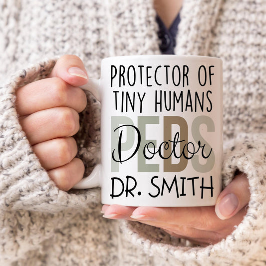 Personalized PEDS Doctor gift, PEDS Doctor mug, Pediatrician Gift, Custom Pediatrician Gift, Ped Graduation Gift, Pediatrician Doctor Gift