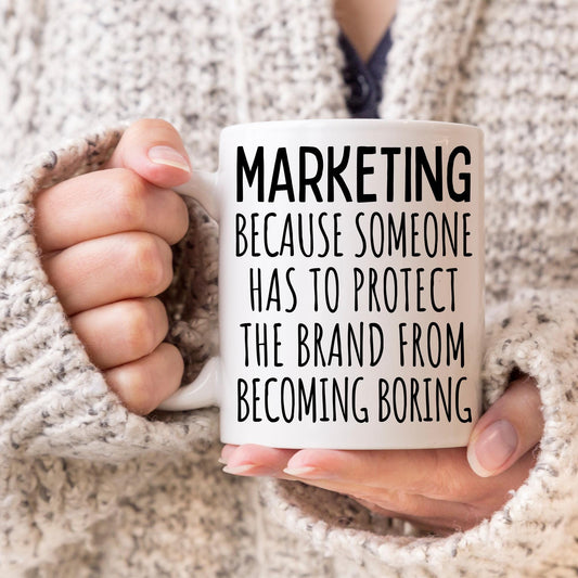 Funny Marketing Mug, Marketing Specialist Gift, Marketing Appreciation Present, Best Marketing Team Mug, Advertising Expert Gift Idea