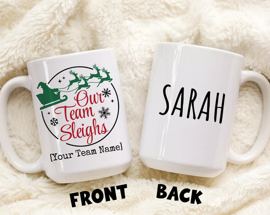 Custom Team Gifts Mug, Personalized Team Gift, Best Team gift, Team Christmas Gifts, Team appreciation Coworker team Personalized Team Mug
