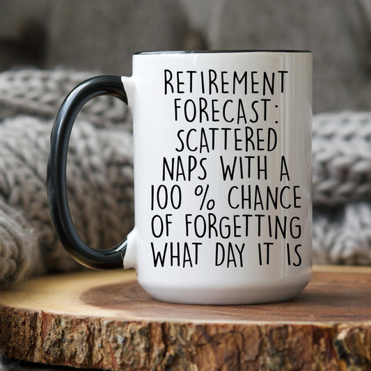 Funny Retired Mug, Retirement Gift, Retired Coworker Gift, Going Away Gift For Coworker, Mom Retirement Present, Funny Work Friend Leaving
