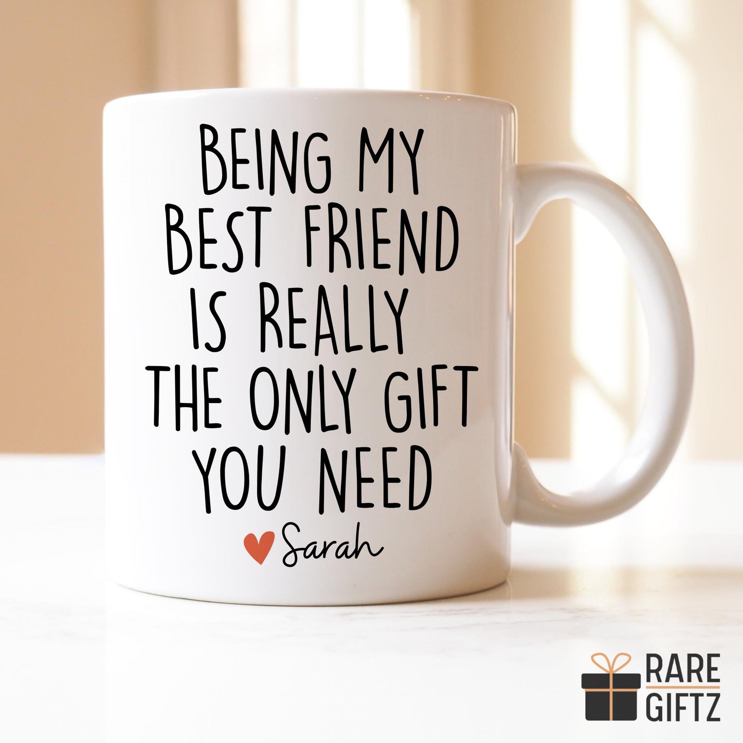 Personalized Bestie Mug, Best Friend Mug, Best Friend Gift, Funny Bestie Gift, Soul Sister Present, Bestie Birthday, Work Friend Gift