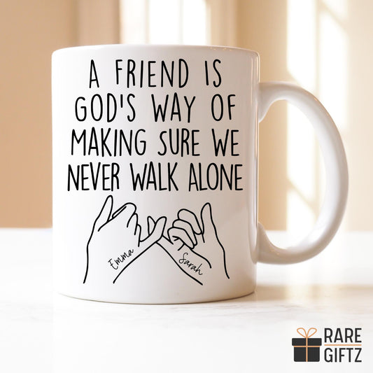 Personalized Religious Friend Gift, Best Friend Mug, Gift For Bestie, Friend Birthday, Best Friend Present, BFF Birthday, Bestie Thank you
