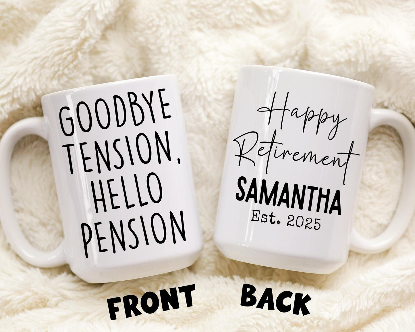 Personalized Retirement Mug, Custom Retired Gift, Leaving work retiring Present, Funny Retired Gift, Retirement gift 2025, Boss Manager Gift