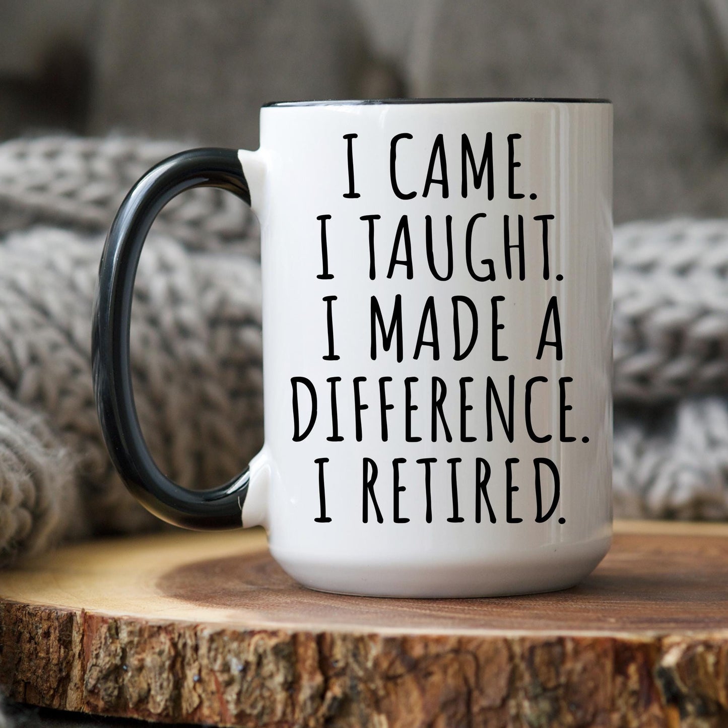 Personalized Teacher mug, Custom Retired Teacher Gift, Teacher Appreciation, Teacher Leaving Gift, Proud Teacher Goodbye Retirement Party