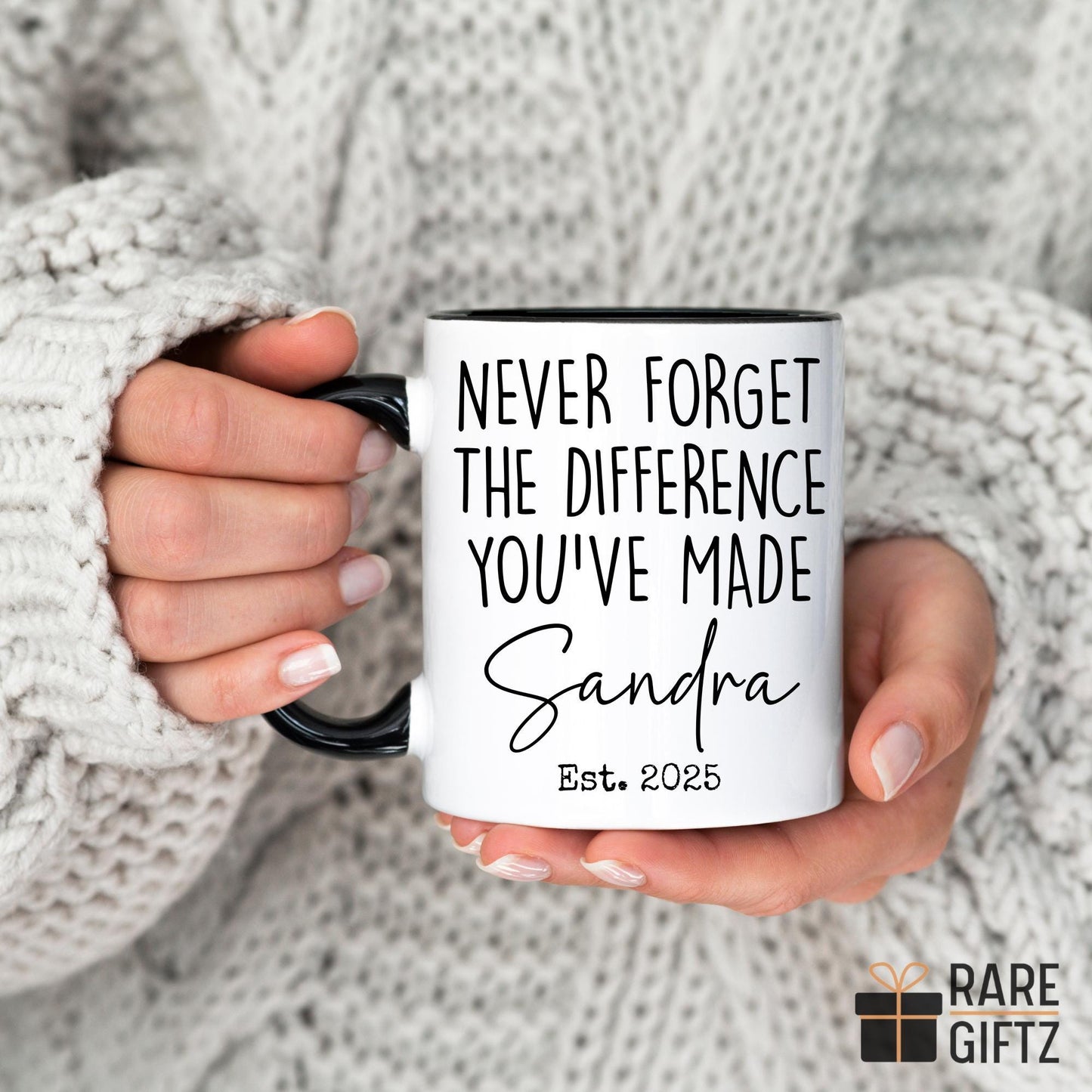 Personalized Retirement Mug, Retired Appreciation Gift For Women, Retirement Mug, Retiring Gift Women, Boss Manager Coworker Appreciation