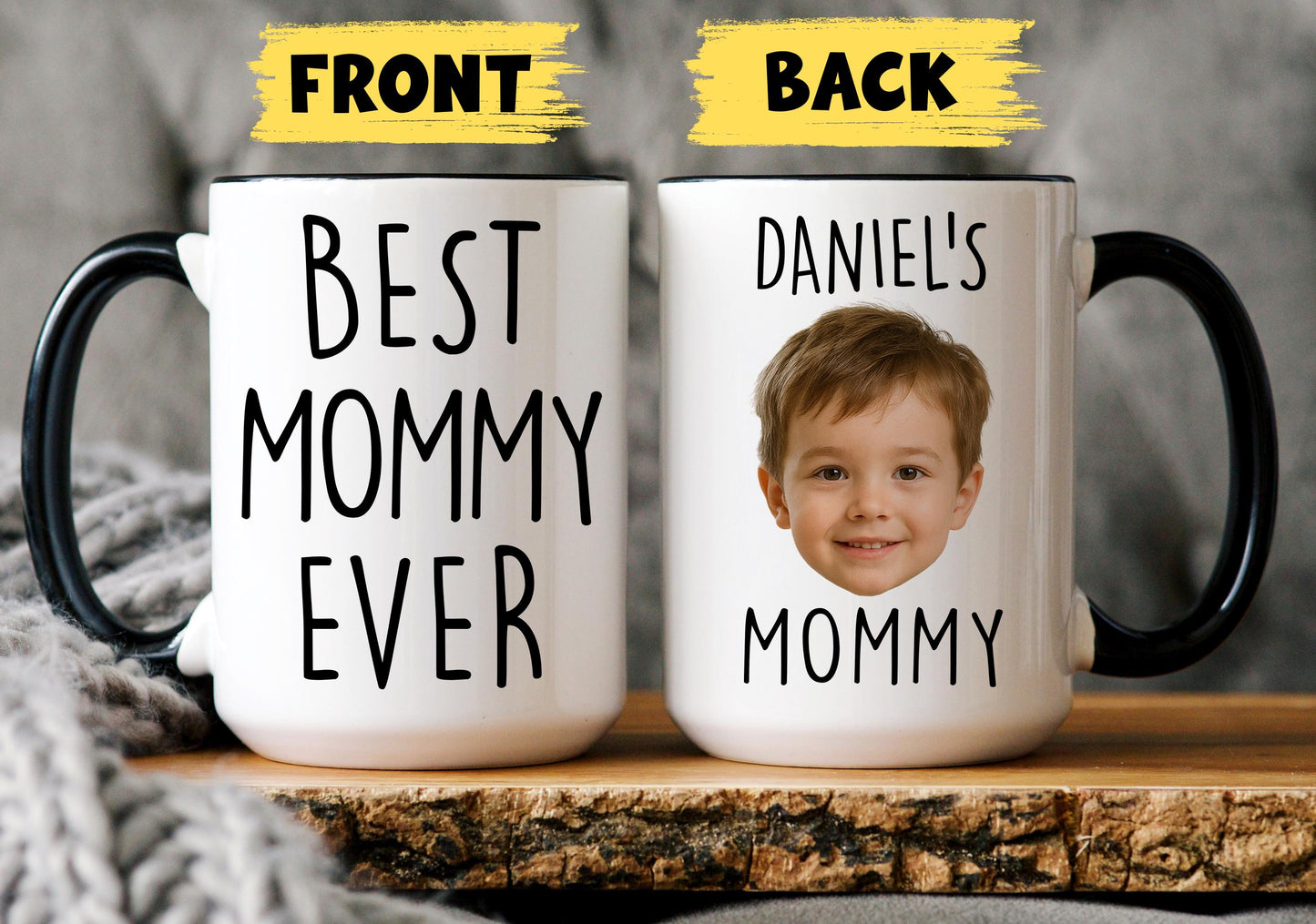 Personalized Mommy mug, Mommy Gift With Picture, Photo Mug For Mom, Mommy Mug, Custom Mom Photo Present, Mommy Baby Photo Cup