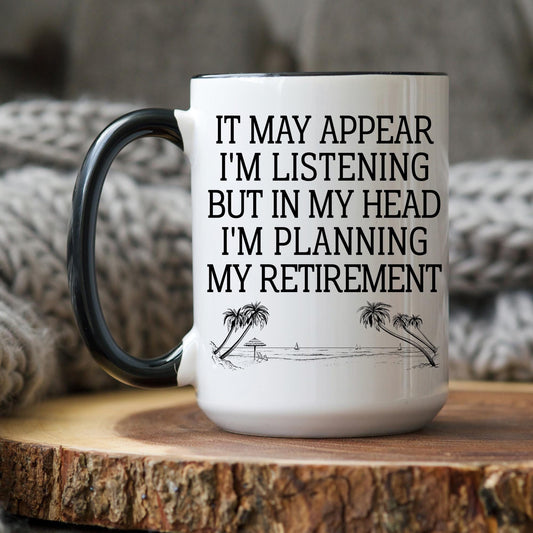 Funny Retirement Gift for Women, Custom Retired Coffee Mug, Coworker Boss Leaving Gift, Retiring Present Idea, Sarcastic Retiring Present