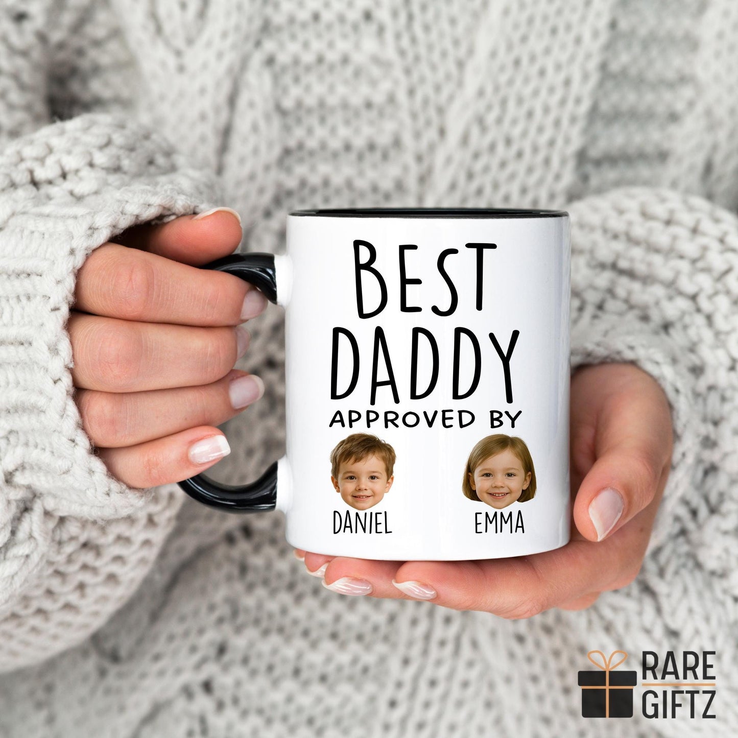 Custom Daddy Gift, Daddy Mug, Personalized 1st Time Daddy, Best Daddy Gift, Custom Dad Gift, Christmas Daddy Present Photo, Daddy Birthday