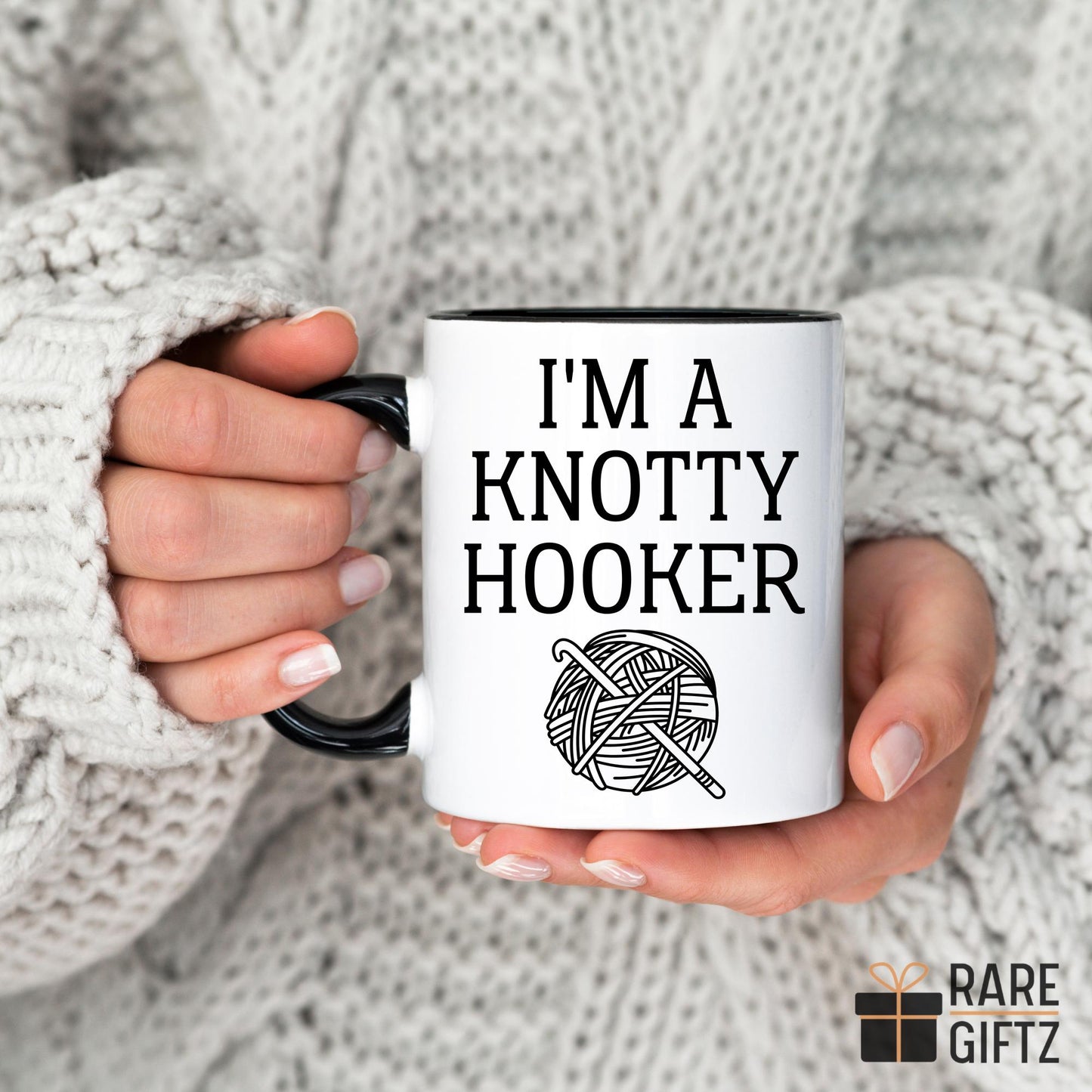 Humorous Crochet Mug, Funny Crochet Mug, Gift for Crocheter, Crochet Birthday Gift, Crochet Gift for Mom, Crocheting Mug, Knitting Present
