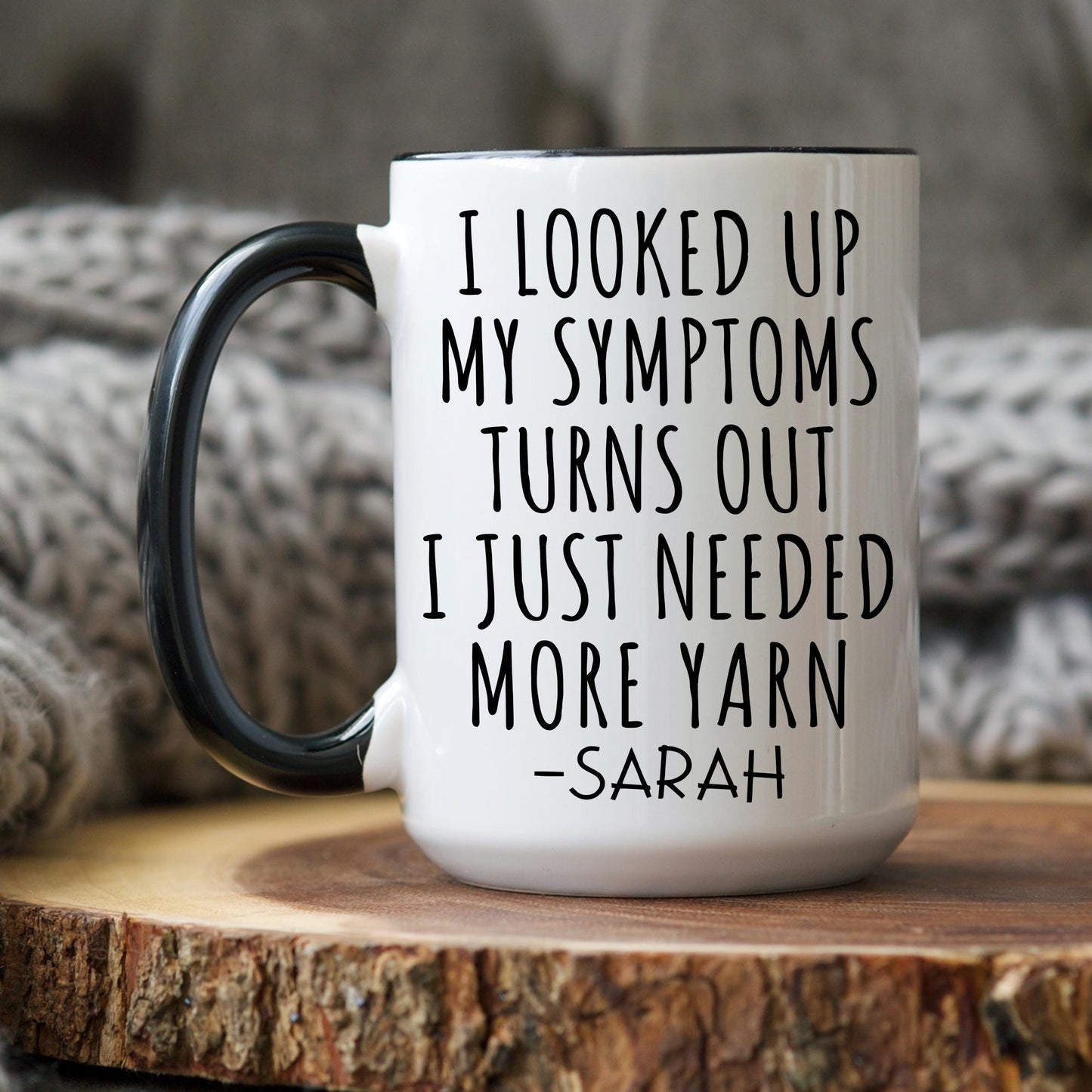Personalized knitting Mug, Custom Crochet Lover Mug, Gift For Knitters, Crocheter Mug, Knitting Lover Cup, Knit Mom Grandma Crocheting