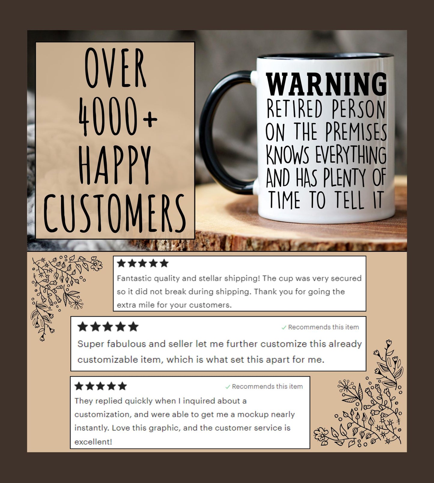 Funny Retirement Gifts for Men, Retired Mug for Boss Manager, Grandpa Retirement Present, Best Retirement Party Gift Men Women Present