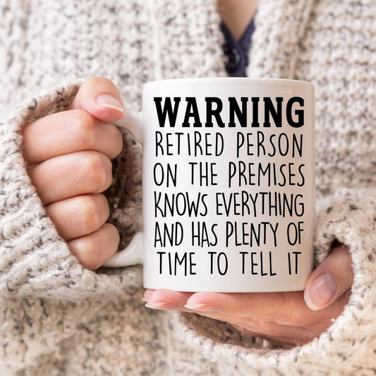 Funny Retirement Gifts for Men, Retired Mug for Boss Manager, Grandpa Retirement Present, Best Retirement Party Gift Men Women Present