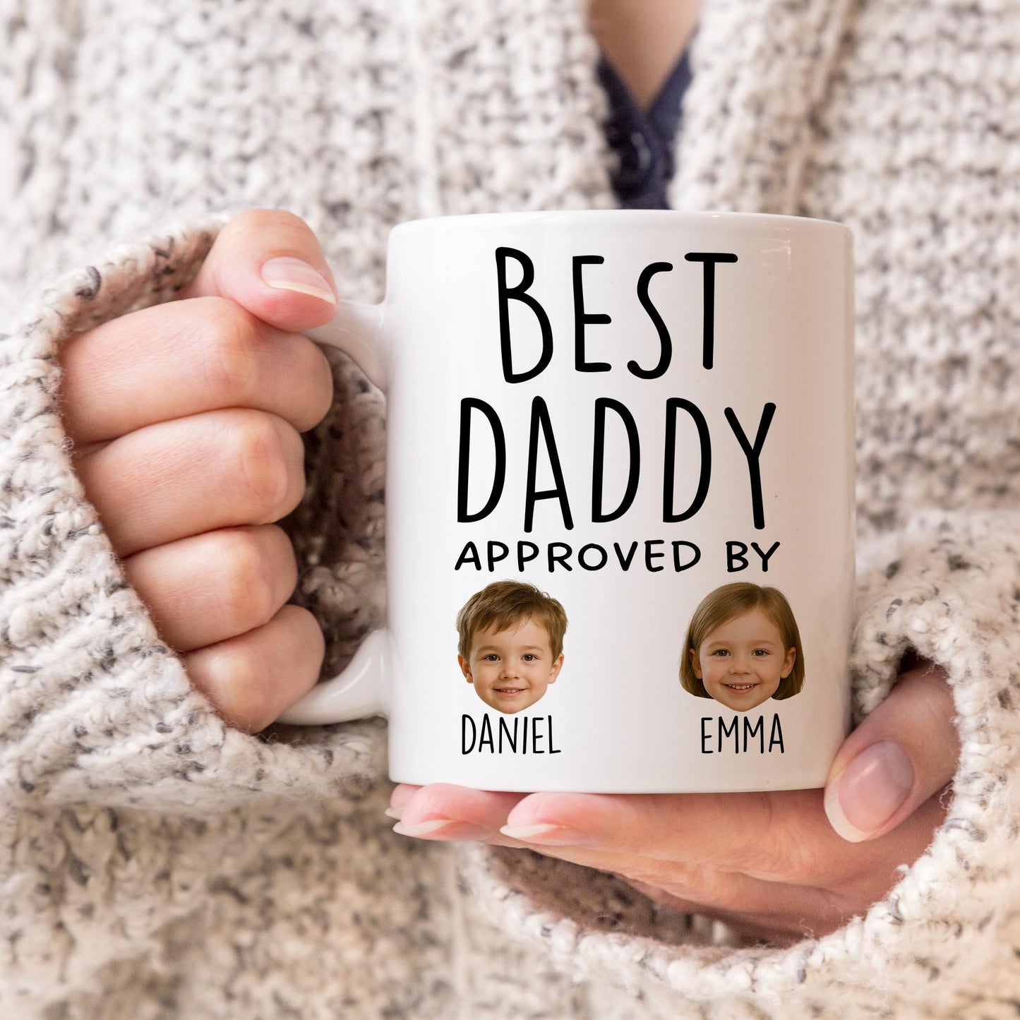 Custom Daddy Gift, Daddy Mug, Personalized 1st Time Daddy, Best Daddy Gift, Custom Dad Gift, Christmas Daddy Present Photo, Daddy Birthday