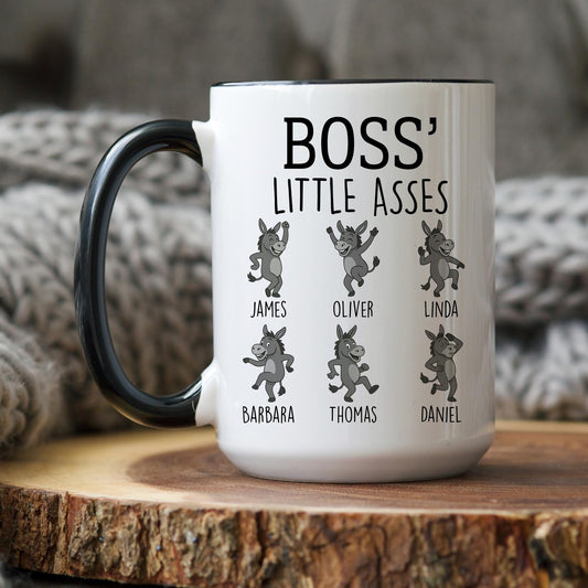 Personalized Funny Boss mug, Gift for Boss, New Boss present, Boss Christmas Gift, Funny Boss Gift from coworker, Boss leaving Colleague
