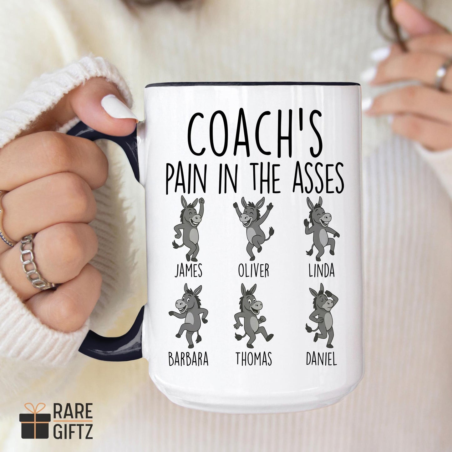 Funny Coach Gift, End of Season Personalized Coach Gift for Men or Women, Thank you Gift from Players, Team Gift for Coaches, Coach Birthday