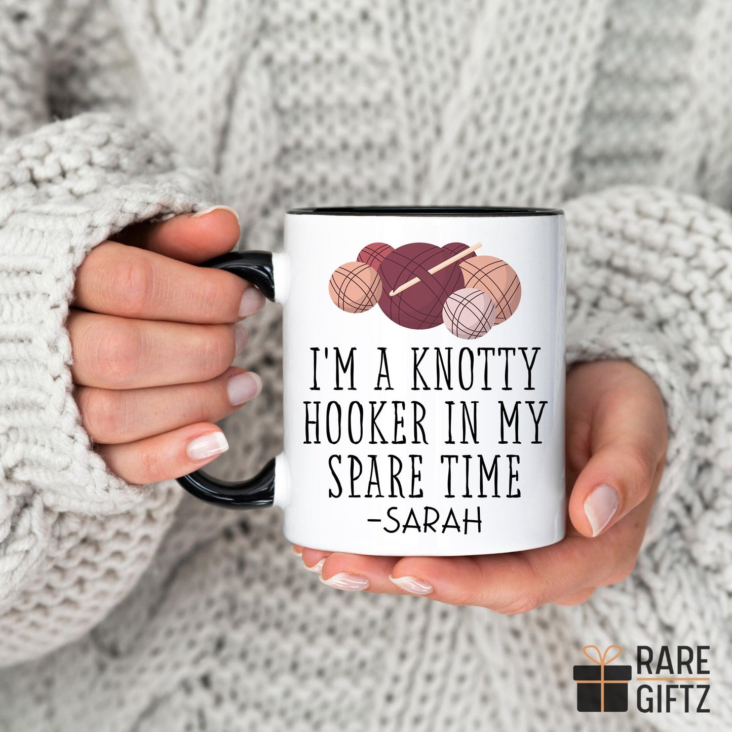 Personalized Crochet mug, Funny Crochet Gift, Gift for crochet lovers, funny crocheter mug, Gift Crochet Lover, Crochet Christmas Present