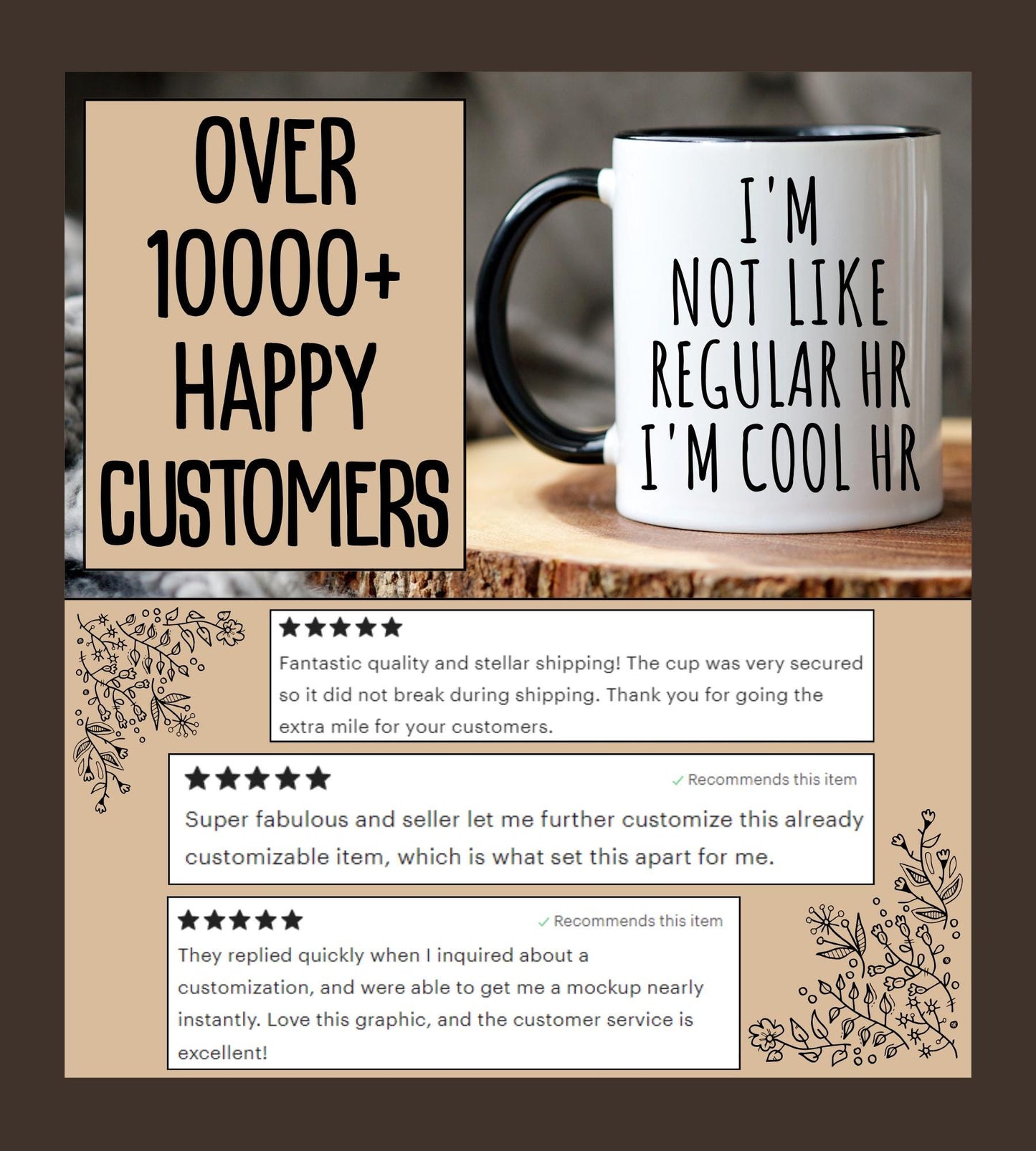 Personalized HR Mug, Funny Coworker Gift, Graduation Human Resources, Human Resources Gift from coworker, HR Manager, HR Appreciation Gift