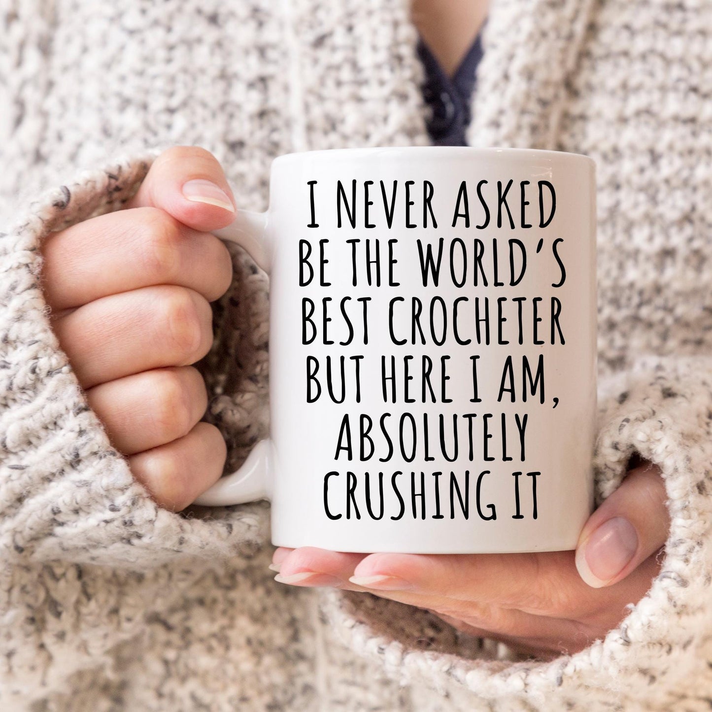 Gift for Crocheter, Funny Crochet Present, Crochet Lover Gift, Best Crocheter Mug, Crochet Coffee Mug, Crocheting Mug, Crochet Present
