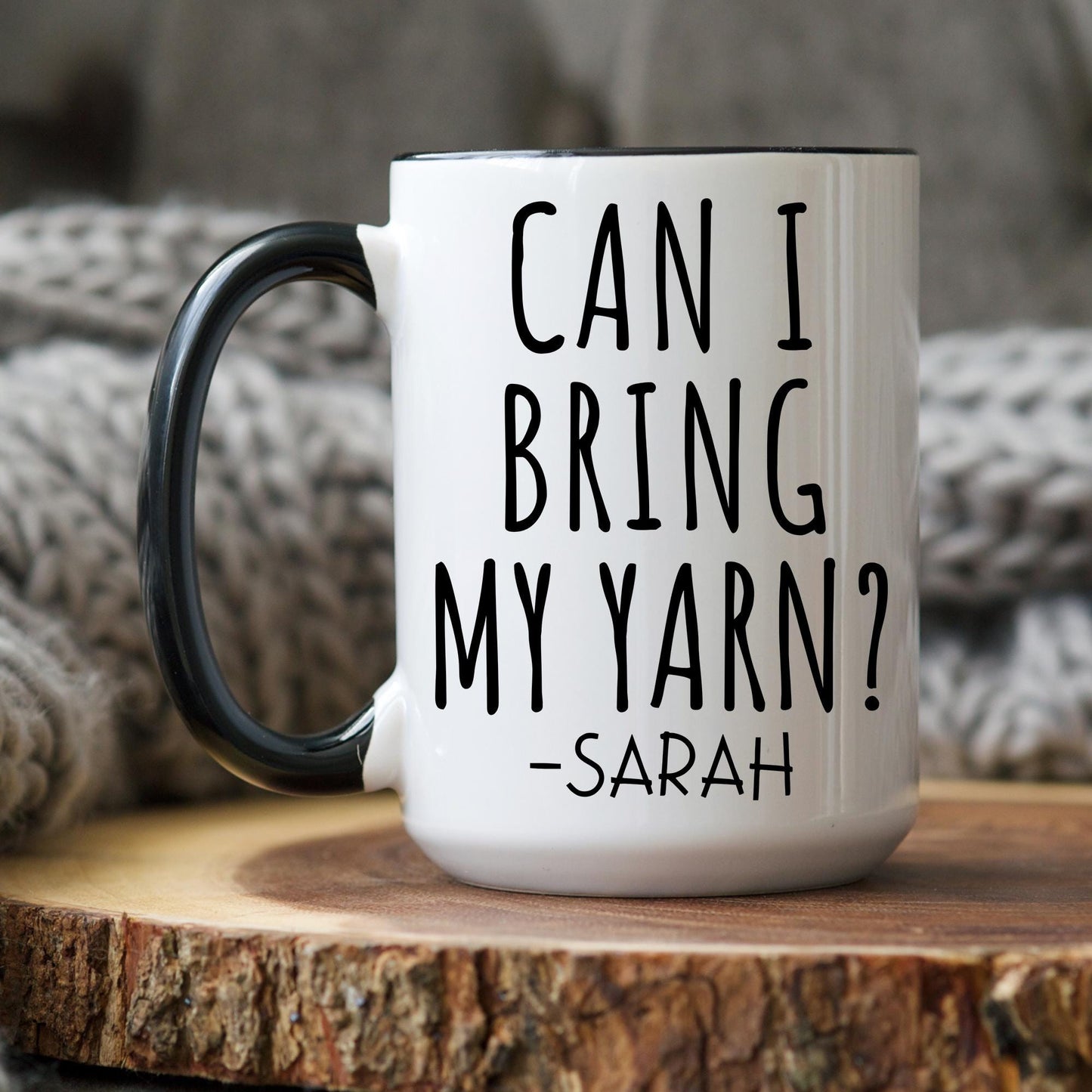 Personalized Crochet Yarn Gift, Funny Crochet Coffee Mug, Crochet Gift for Her, Crochet Lover Cup, Gift for Crochet Lover, Crochet Mug