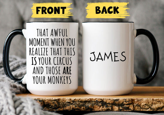 Personalized Boss mug, Funny Manager Gift, Boss Birthday Present, National Boss Day Gift, Boss Appreciation Gift, Boss Christmas coworker