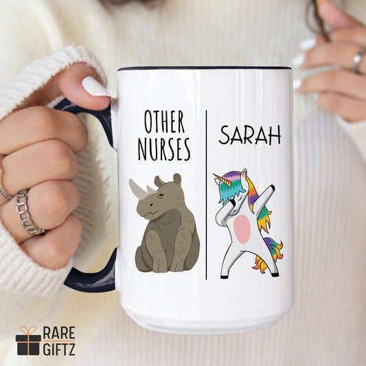 Personalized Nurse mug, Registered Nurse Gift, New nurse present, Hospital Nurse Christmas, Nursing School gift, Nurse Graduation Gift