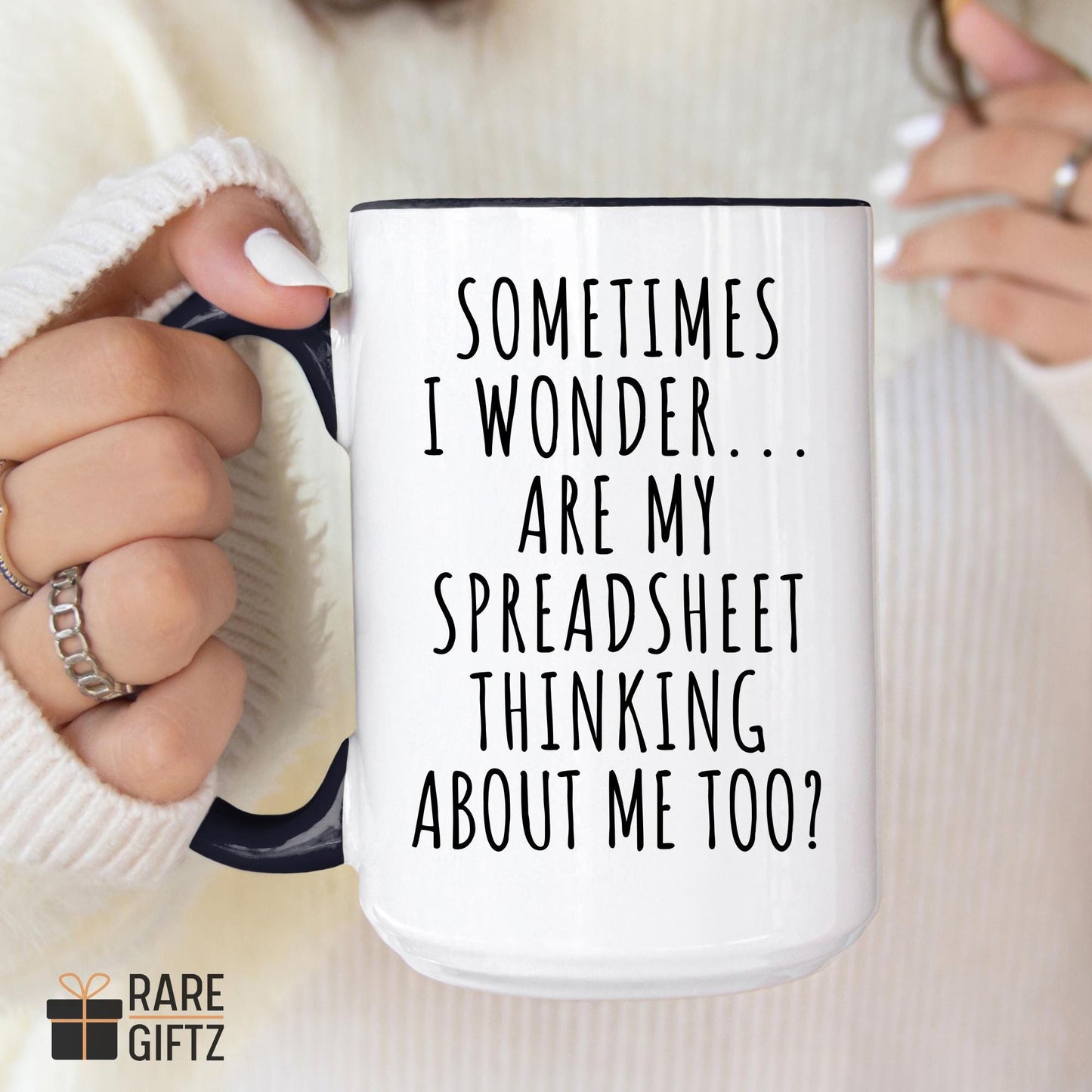 Personalized spreadsheet mug, Accountant Gift, Funny Finance Mug, CPA Gift, Tax Prep Mug, new business gift, funny coworker gift, Tax Season