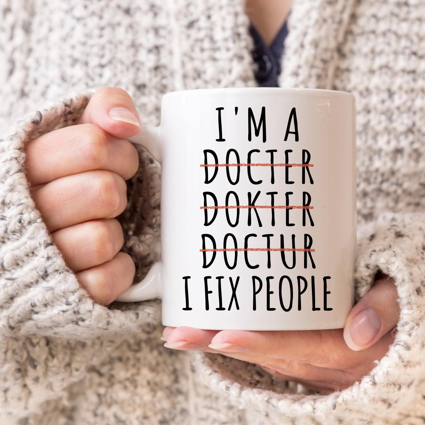 Personalized Doctor Mug, Custom Doctor Gift, Future Doctor Present, Funny Doctor Cup, Doctor Graduation Gift, Medical Student Gift