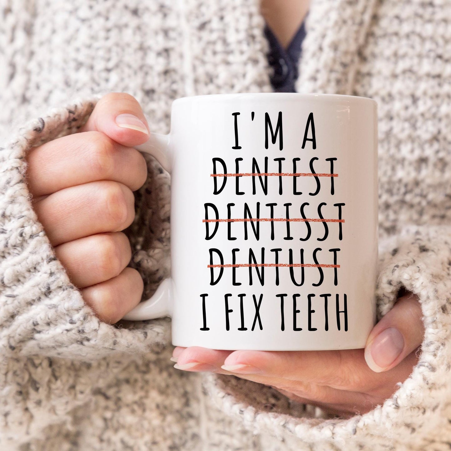 Personalized Dentist Mug, Funny Dentist Gift, Teeth Doctor Present, Custom Dentist To be, Dentist Appreciation Birthday, Dental Student Gift