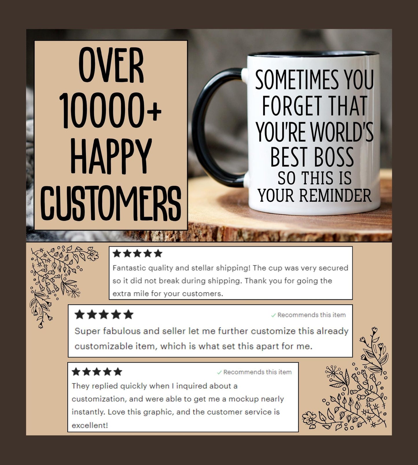 Boss Thank you Gift, Funny Boss Mug, Best Boss Ever Mug, Boss Appreciation Gift, Mug For Boss, Boss Coffee Cup, Boss Christmas Present