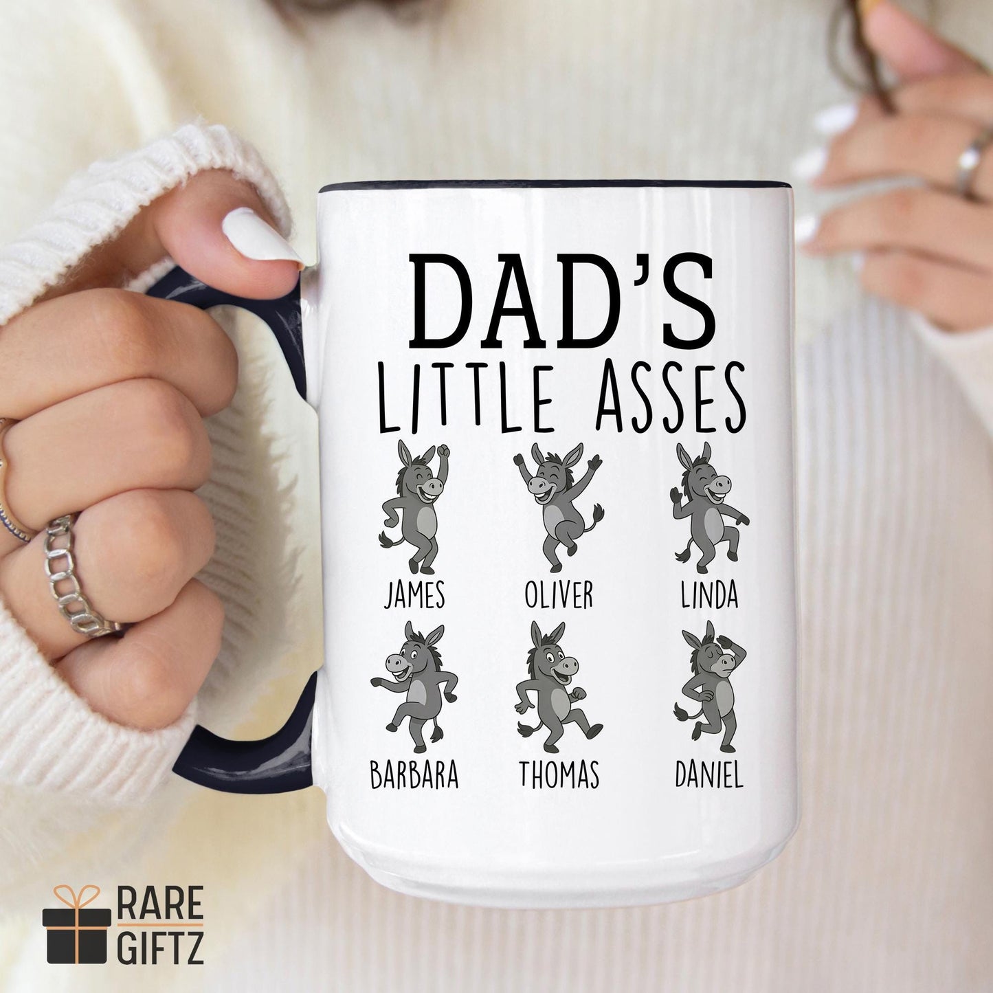 Funny Dad Gift For Dad Birthday, Dad Mug, Fathers Day Gift From Daughter Son Kids Wife Dad Christmas Gift Funny Dad Coffee Cup Personalized
