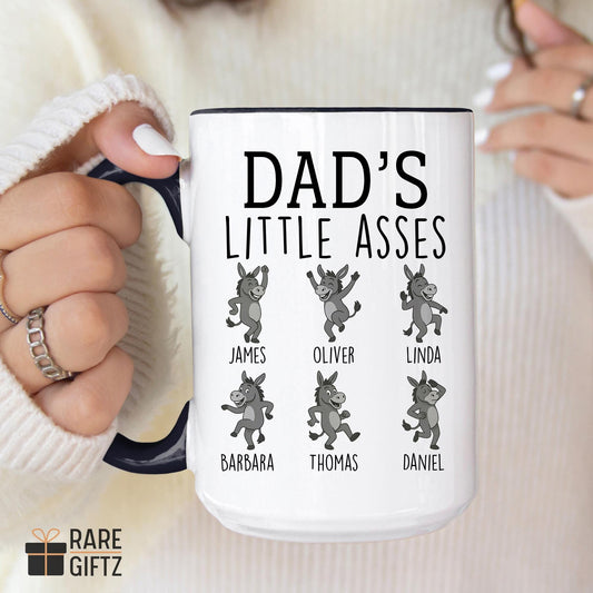 Funny Dad Gift For Dad Birthday, Dad Mug, Fathers Day Gift From Daughter Son Kids Wife Dad Christmas Gift Funny Dad Coffee Cup Personalized