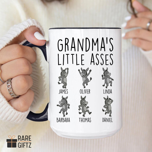 Funny Grandma Gift, Personalized Nana Mug, Mamaw Christmas Gift, Present for grandma from Grandkids, Mimi Birthday Present, Grammy Grandkids