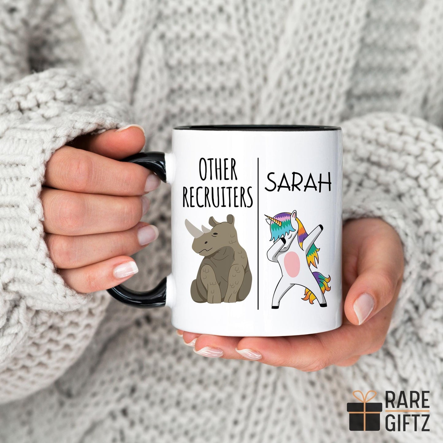 Personalized Recruiter Mug, Funny Recruiter Gift, Best Recruiter Present, Recruiter Birthday Gift, Hiring Manger Gift, Hiring Manager Mug