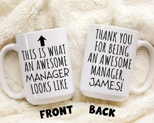 Custom Manager Gift, Funny Manager Present, Manager Relocating Mug, Best Manager, Manger Appreciation Gift, Manager Leaving Christmas Thank