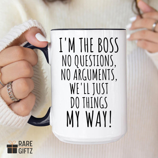 Funny Boss Gift, Boss Coffee Mug, Fun Boss Mug For Women, Best Boss Ever Cup, Best Boss Gift For Men, Boss Appreciation Gift, Boss Christmas