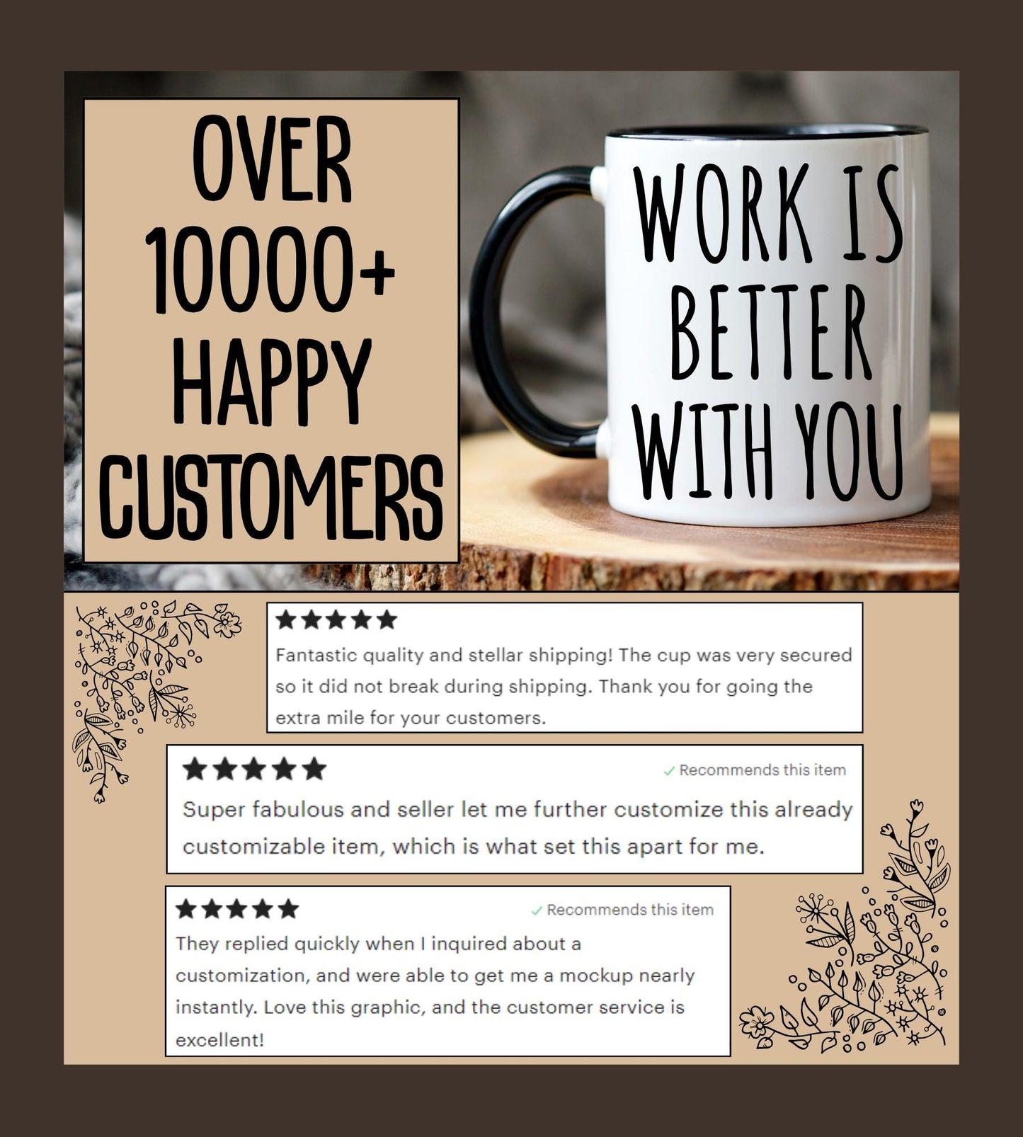 Personalized Work Friend Gift, Coworker Coffee Mug, Colleague Gift, Coworker Birthday Present, Anniversary Coworker Gift, Secret Santa Gift