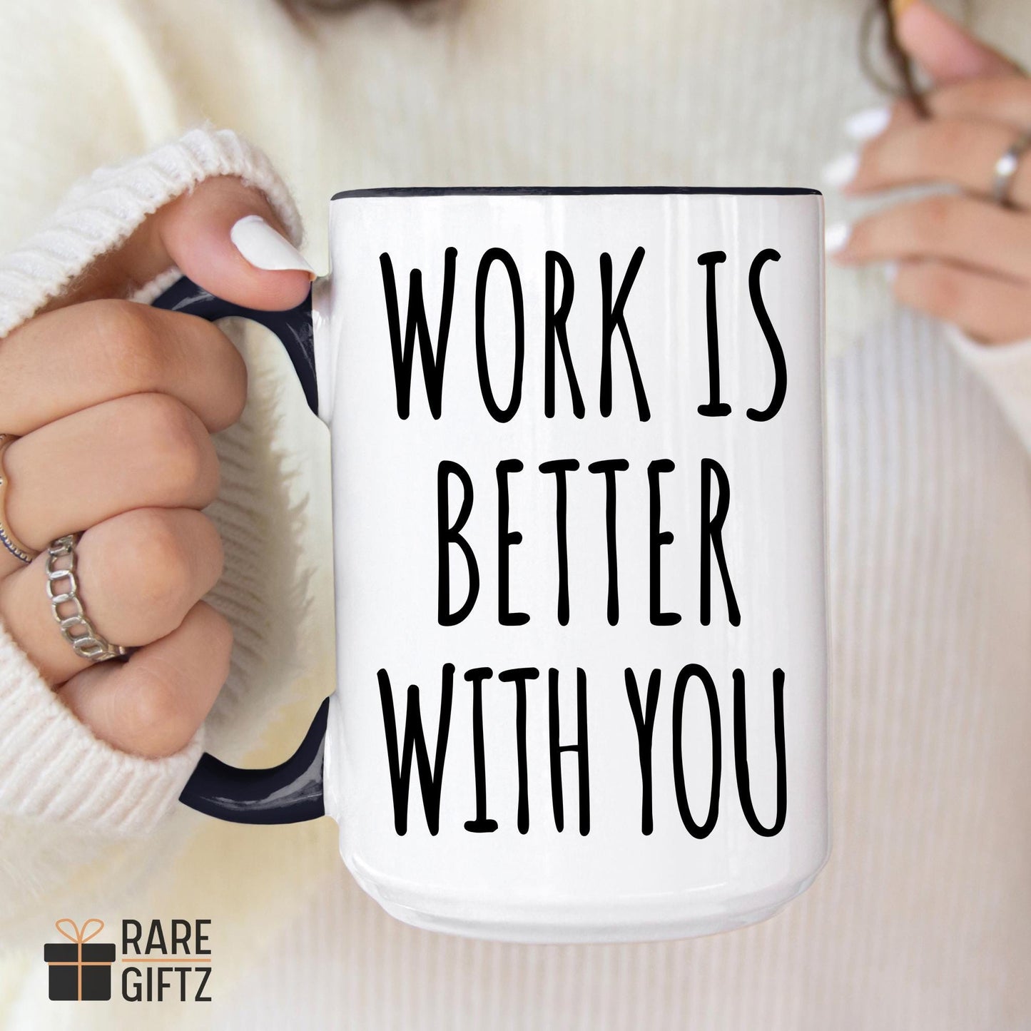 Personalized Work Friend Gift, Coworker Coffee Mug, Colleague Gift, Coworker Birthday Present, Anniversary Coworker Gift, Secret Santa Gift