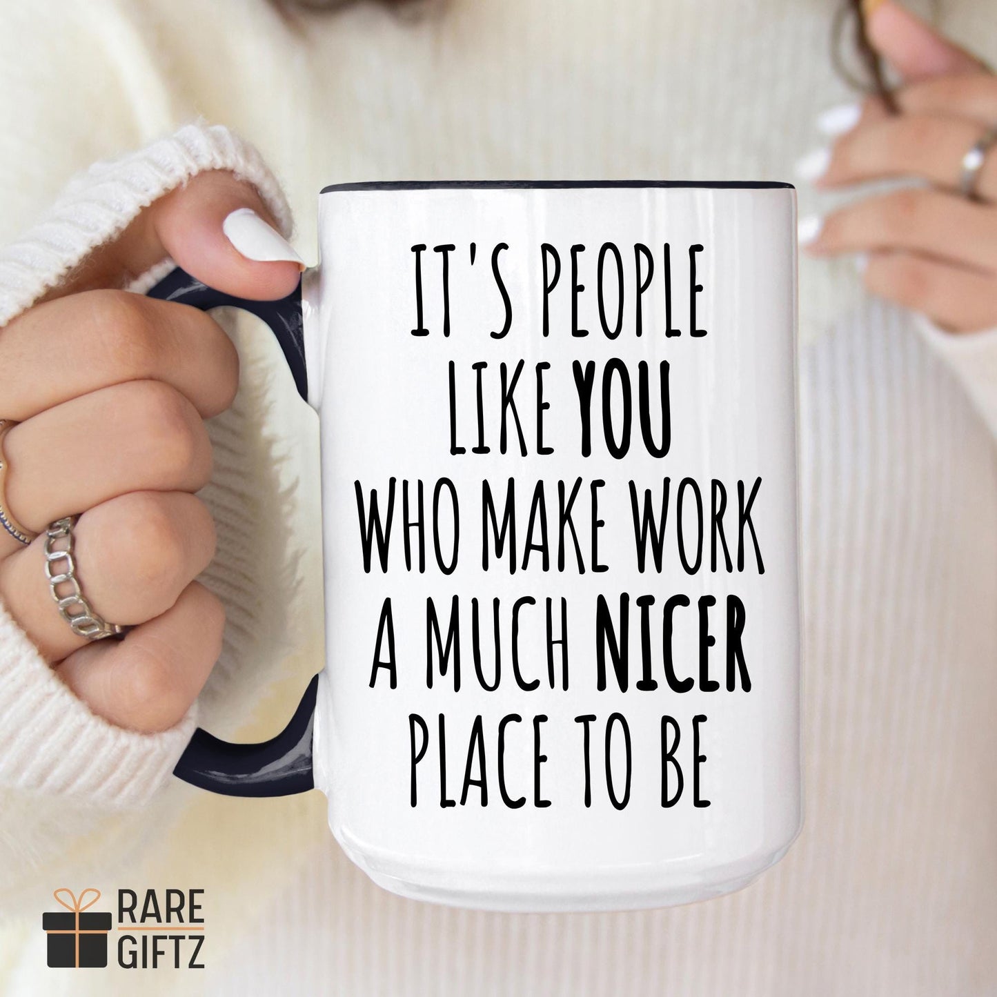Personalized Coworker Gift, Funny Work Bestie Mug, Coworker Thank you Present, Colleague Leaving Gift, Secret Sant Gift, Retirement Gift