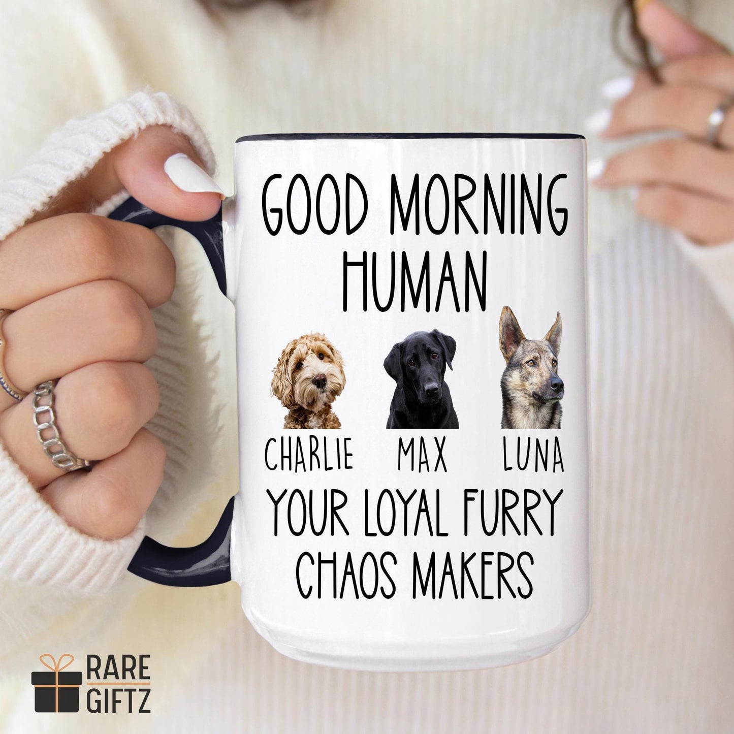 Personalized Dog Gift, Funny Dog Owner Mug, Funny Dog dad Gift, Dog Mom Present, Fur Mama Gift, Christmas gift for dog lovers, Best Dog Cup