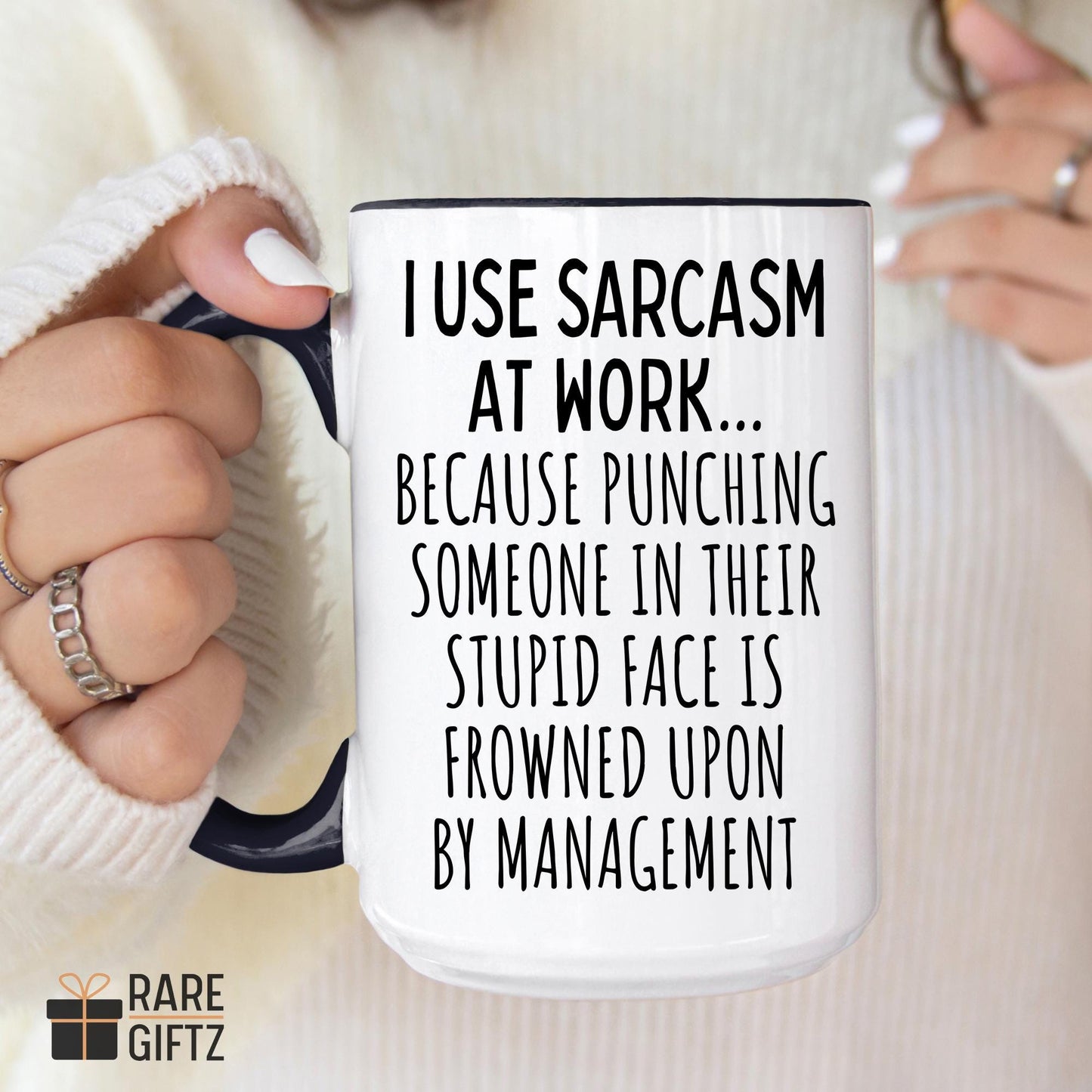 Funny Office Mug, Sarcastic Work Coffee Mug, Funny Coworker Gift, Secret Santa Present, Work Bestie Friends Gift, Hilarious Work Office Cup