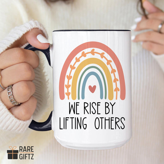 Motivational Team Present, Inspiring Teamwork Office Gift, Funny Coffee Mug for Coworker, Office Work Mug, Appreciation colleague present
