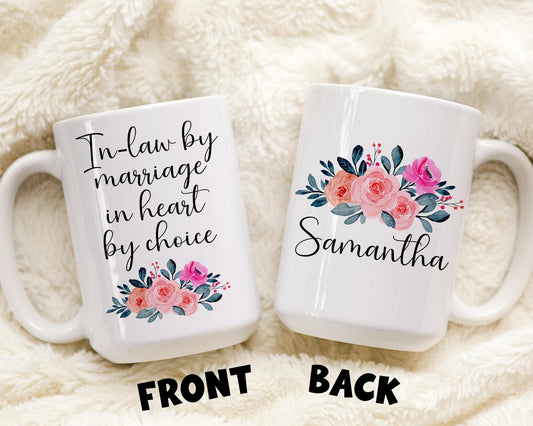 Personalized Daughter In Law Gift from Mother in Law, Funny Daughter In Law Mug, Wedding Gift for Daughter In Law, Daughter In Law Mug