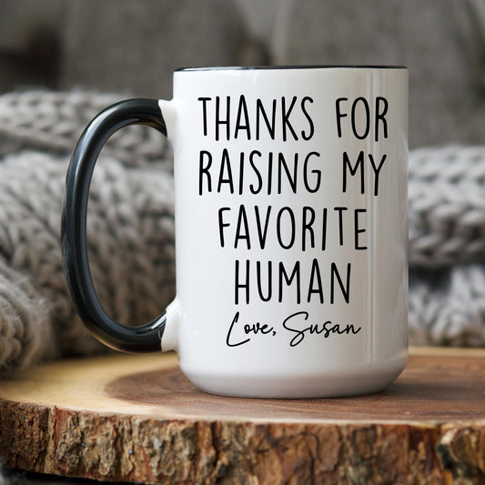 Personalized Mother In Law Mug, Funny In Law Gift, Mother In Law Gift, Present from Daughter-In-Law, Gift from Son In Law, In-Laws Cup