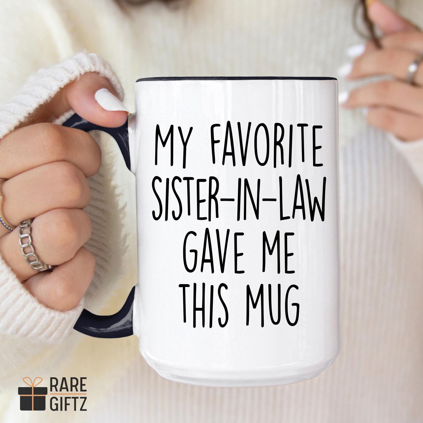 Personalized Sister in Law Mug, Sister-In-Law Gift, Sister Gift, SIL Present, Gift For Sister, Birthday Gift for Bride, Bonus Sister Mug