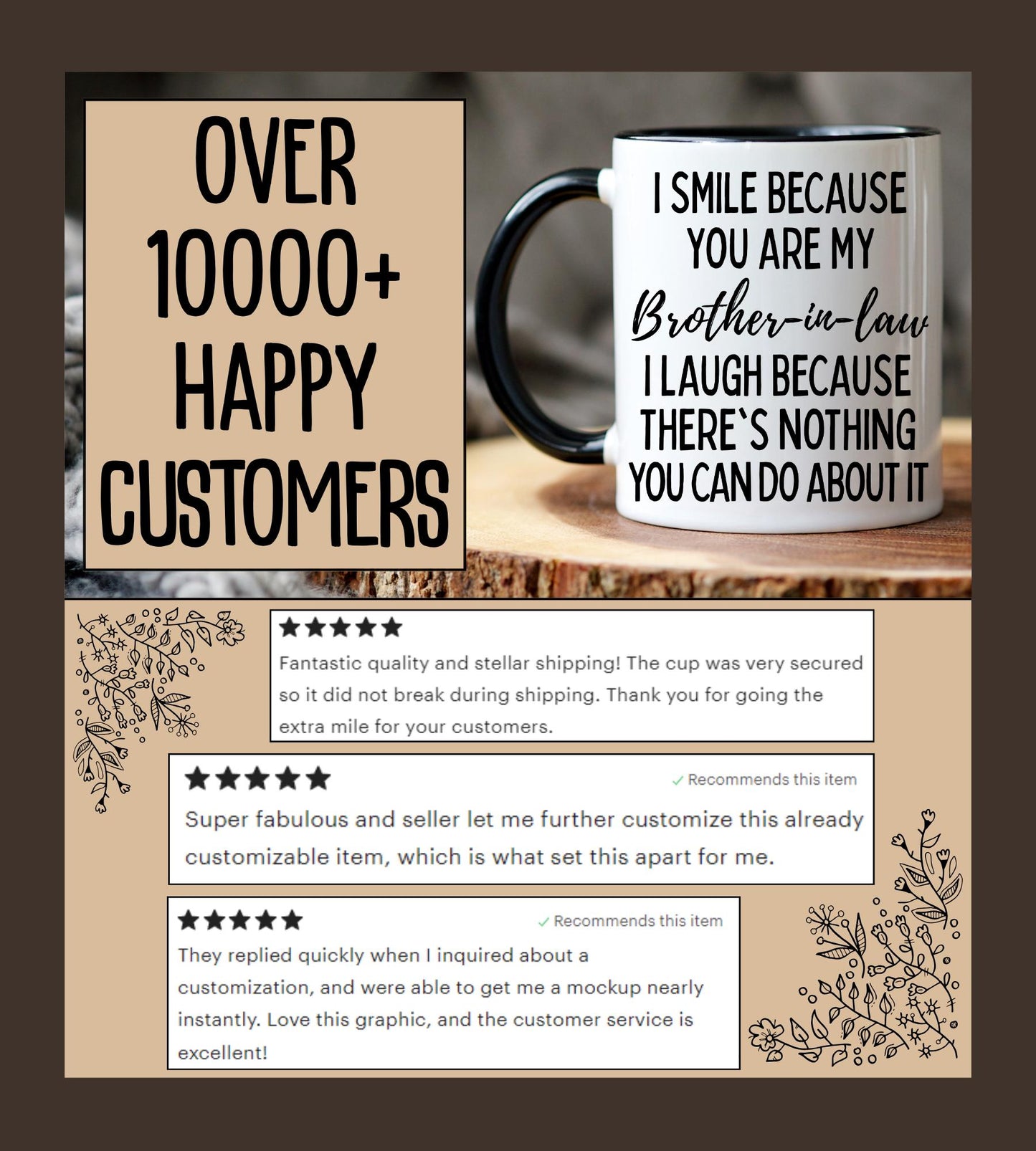 Brother-In-Law Mug, Brother-In-Law Gift, Funny Brother In Law Gifts, Brother Of The Groom, Brother In Law Christmas Gift, Birthday Gift Idea