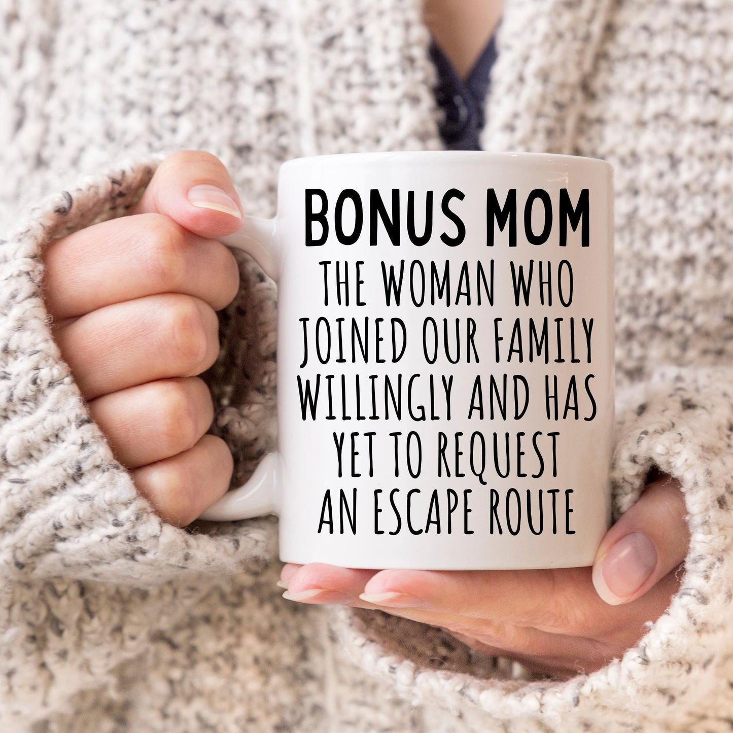 Bonus Mom Mug, Step Mom Gift, Bonus Mom Gift, Bonus Mom Mothers Day Gift, Bonus Mom Cup, Gift for Bonus Mom, Bonus Mama Christmas Present