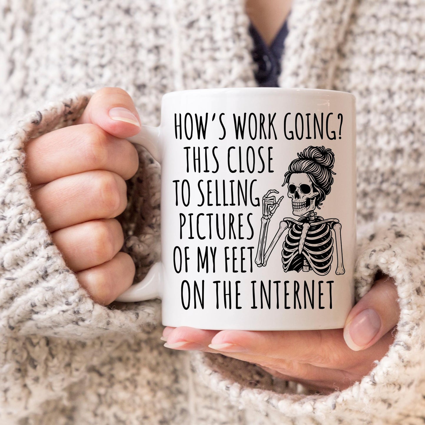 Funny Work Mug, Coworker Sarcastic Gift, Funny Office Coffee Mug, Sarcastic Mug, Coworker farewell, Funny Work Bestie Gift, Secret Santa Mug