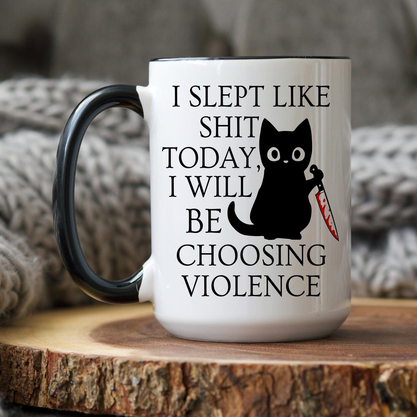 Funny Cat Mug, Offensive Sarcastic Gift, sassy mug, Cat Lover Gift, Funny Cat Mom Gift, Coworker Gift, Office Bestie Present, Hilarious Mug